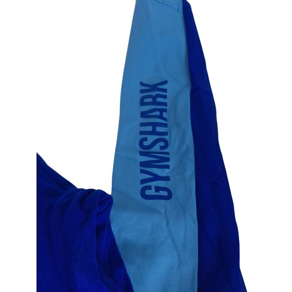 Gymshark Colorblock Duo Leggings Cobalt Size Small - Picture 3 of 7